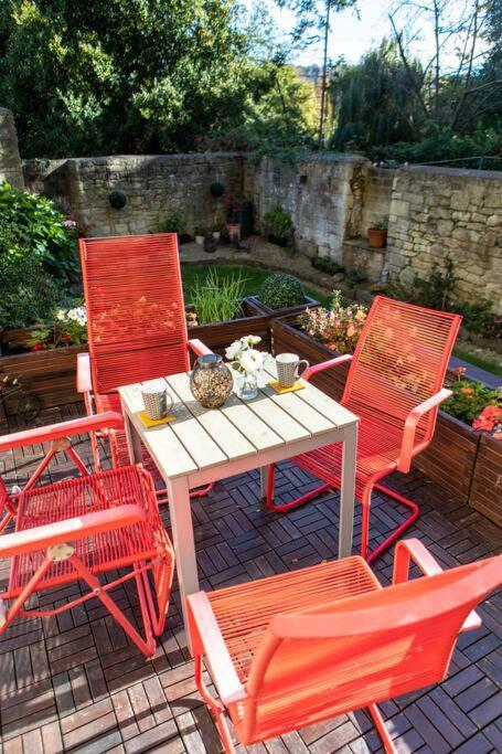 באת' Georgian House Garden Apartment מראה חיצוני תמונה